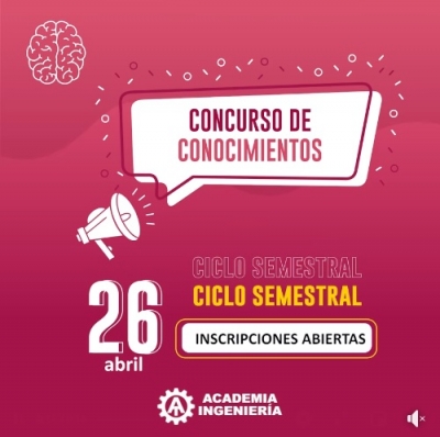 Demuestra tu talento en el Concurso de Conocimientos del ciclo SEMESTRAL 2021-I